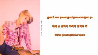 SHINee - Farewell My Love (Rom-Han-Eng Lyrics) Color & Picture Coded