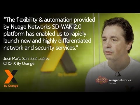 X by Orange chooses Nuage Networks SD-WAN Solution