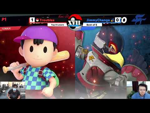 Central Colosseum 17 - Loser's Top 8 - Troubles (Ness) vs JimmyChanga (Falco)