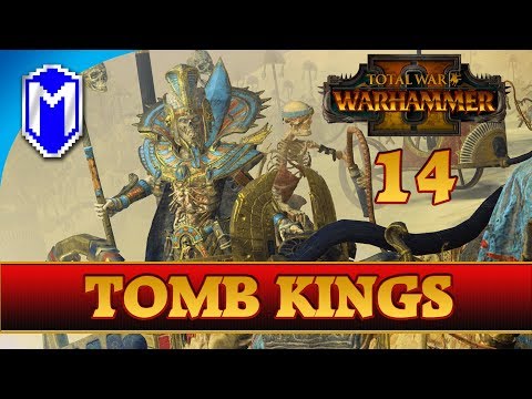 GETTING OUR FIRST BOOK OF NAGASH - Let's Play Total War Warhammer 2 Tomb Kings Gameplay Ep 14