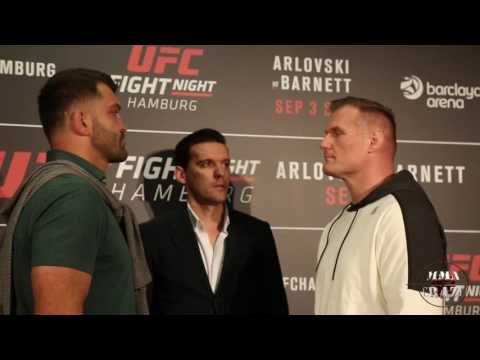 UFC Fight Night Hamburg: Andrei Arlovski vs. Josh Barnett Media day face off