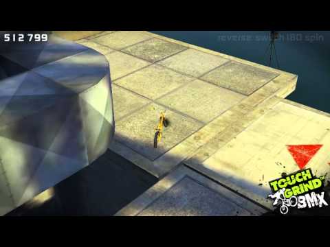 Tuch Grind Bmx 14 066 983 in skyline + démonstration d'un nouveau bug  - Touchgrind BMX