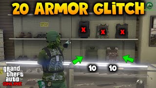 NEW How To Get 20 Armor | GTA Online - 20 Armor Exploit Glitch
