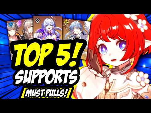 Top 5 BEST Supports in Honkai Star Rail