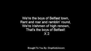 The Irish Rovers - The Boys Of Belfast - With Lyrics