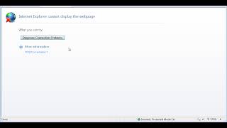 FIX internet explorer CANNOT display the webpage on Windows 7 (FIXED 2026!)