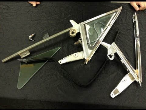 Episode 88 Part 1 How to restore vent windows on a 1967 or 1968 Mustang or Cougar Autorestomod