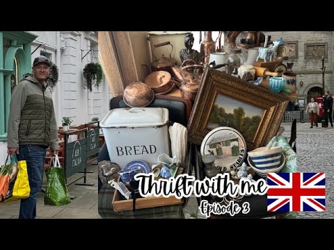 Thrift With Me UK Episode 3 - Charity Shops and Antique Stores