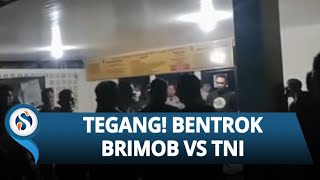 Mengerikan! Aksi Brutal Oknum Brimob vs TNI, Teriak Tengah Malam Libatkan 7 Warga