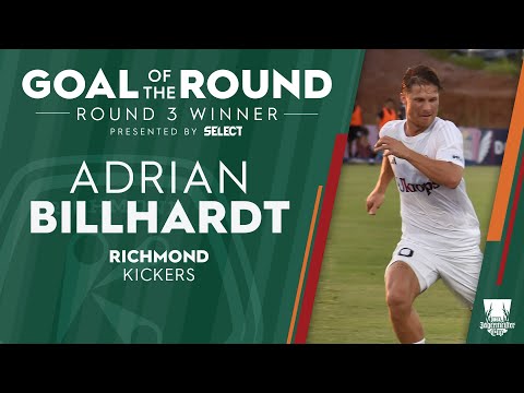 "Brace for impact" | USL Jägermeister Cup Goal of the Round Winner