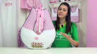 Almofada para Amamentação Ursa Baby Rosa | Ref: 47561