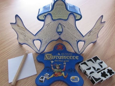 The Carcassonne Game you Never Heard of - Carcassonne the Dice Game -  with MattLong6