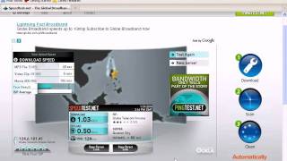 preview picture of video 'Globe WiMAX Speedtest (1mbps plan)'