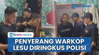 Polisi Tangkap Pelaku Penyerangan Brutal Warkop di Tanah Abang, Tertunduk Lesu saat Diringkus