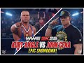 Kurt Angle Vs John Cena EPIC Showdown WWE 2K25 Dream Match