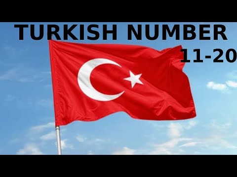 TURKISH NUMBER 11-20