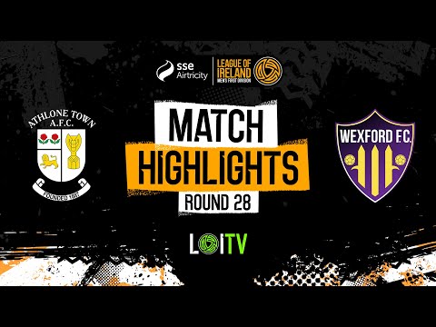 Athlone Town 0-2 Wexford FC