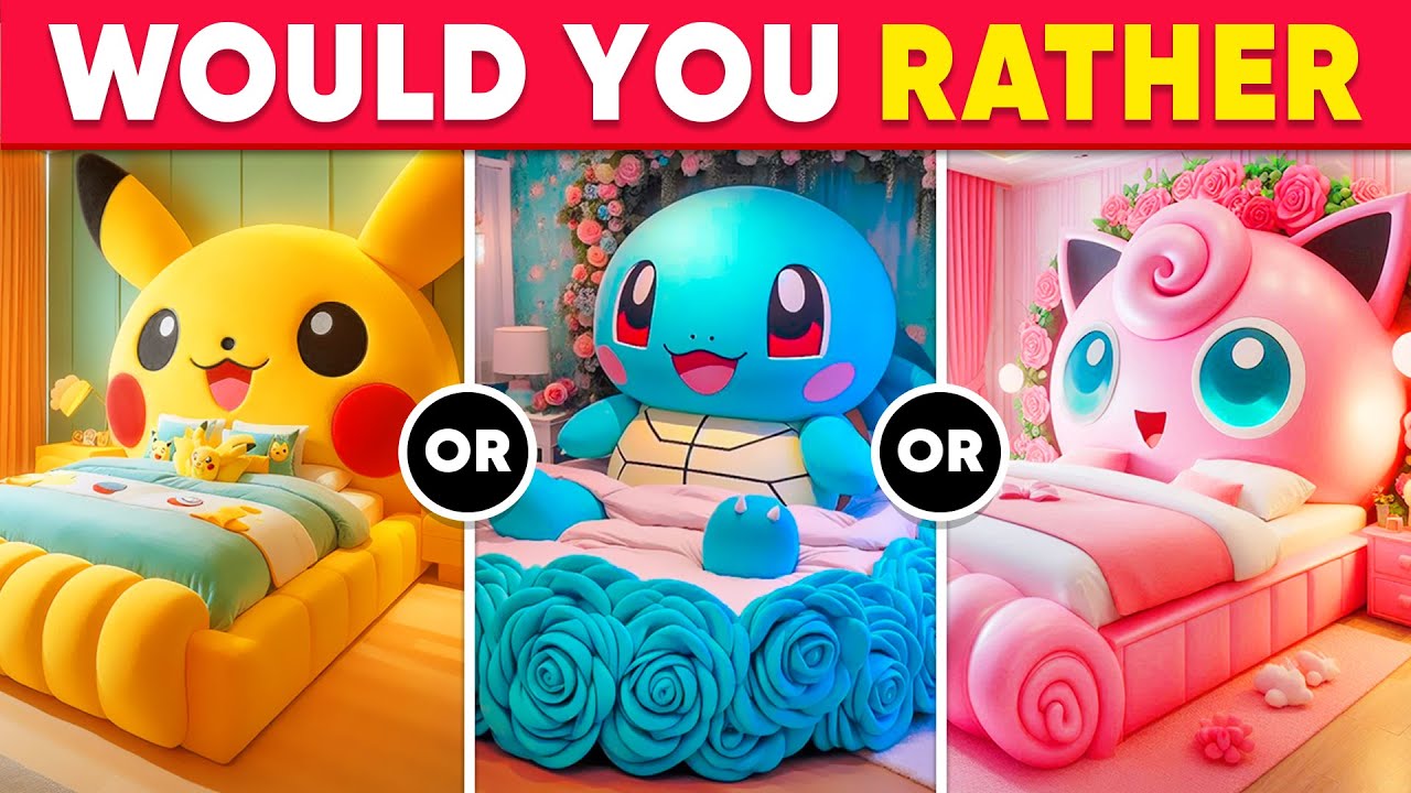Would You Rather - Build Your Fantasy House 🤑🏡🌈 Moca Quiz