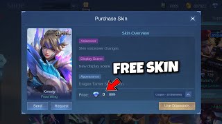HOW TO GET FREE SKIN IN MOBILE LEGENDS 2023