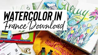 France Art Supply Haul & Sketchbook Tour