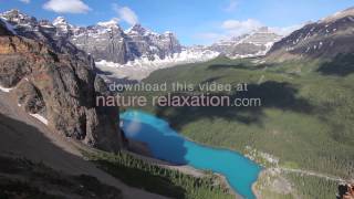 "Mountains of Majesty" (Pure Nature Video) Banff 1 Hour Relaxation Experience 1080p