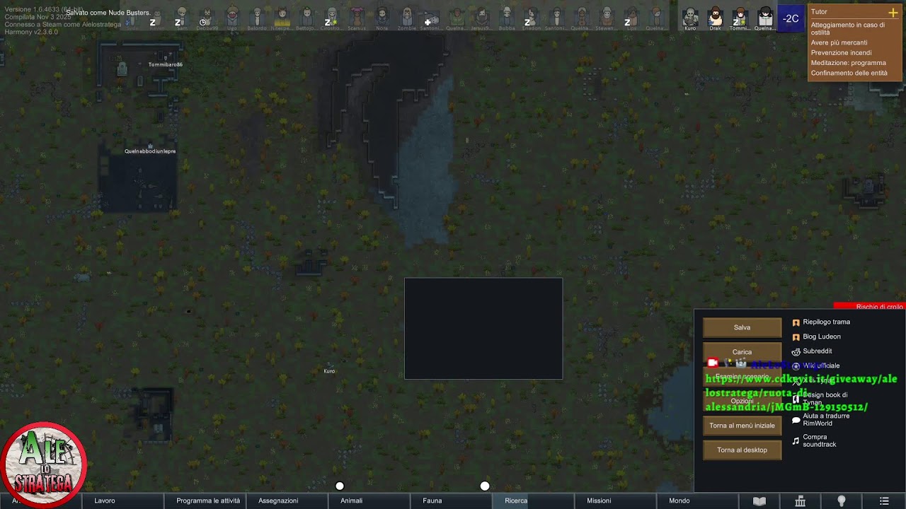 SONDIAMO IL MONDO ALLA RICERCA DI COMPONENTI || RIMWORLD gameplay ITA || #9