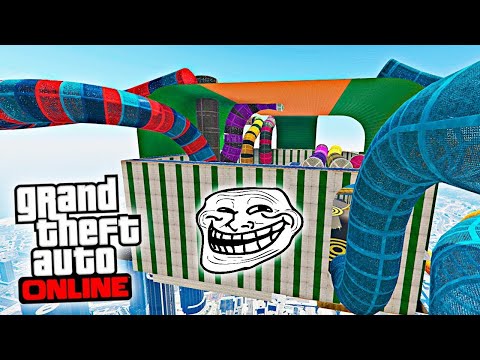 INCREÍBLE CAJA Y CARRERA TROLL 9999% IMPOSIBLE GTA V ONLINE GTA 5 ( Juancho el 111)