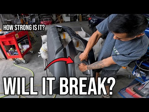 How Durable is Plastic Welding? Find Out Now! CRACKED BUMPER REPAIR METHOD