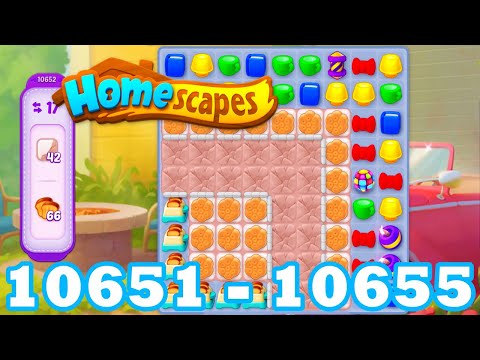 Homescapes Level 10651 - 10655 HD 3 - match puzzle Gameplay | android | IOS | 10652 | 10653 | 10654