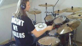 Old Man&#39;s Child - In Defiance Of Existence (Drum Cover)