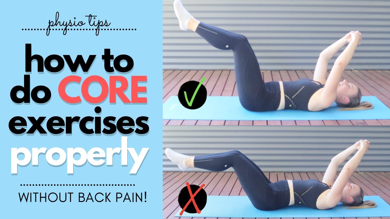 How To Engage Your CORE | Feel Your Abs, Not Your Back!