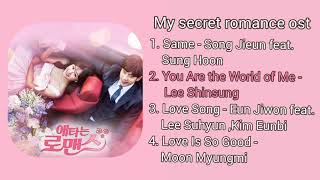 Download lagu My secret romance ost (FULL ALBUM) mp3