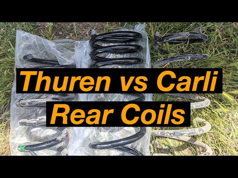 Switching from Thuren to Carli Rear Coil Springs on my Ram 2500 HD (2019+)