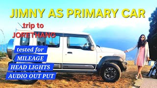 JIMNY 2024 ZETA AS PRIMARY CAR, Mileage, Infotainment Original Audio System, and Headlights Tested