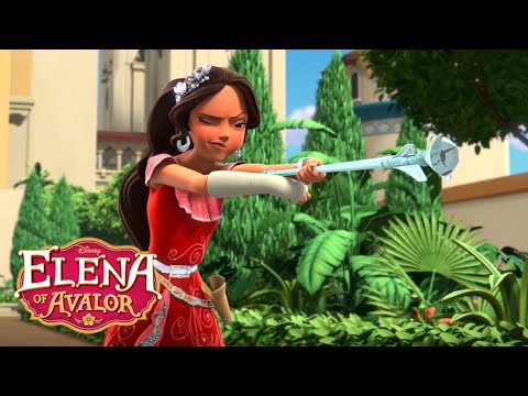 Elena Learn the Scepter with the Left Hand - Elena of Avalor | The Lightning Warrior (HD)