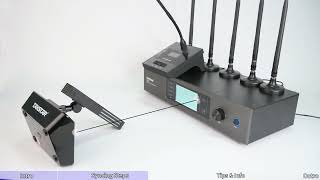 Conference microphone: How to use DG-U100 Wireless Conference Microphone System