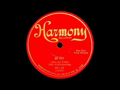 "My Pet" - University Six, v/ Arthur Fields (1928)