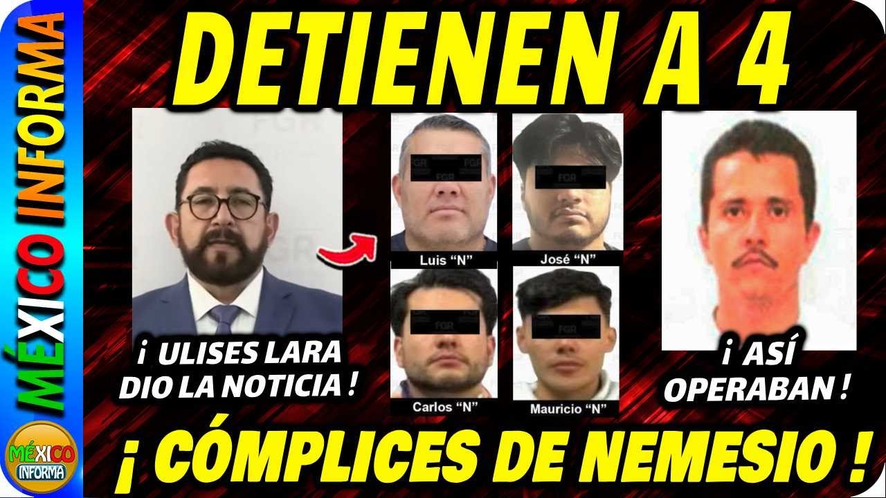 ULISES LARA DE DA LA NOTICIA. ASÍ OPERABA ESTE GRUPO. DETIENEN A 4. NOROÑA FELIZ DEVELAN RETRATO.
