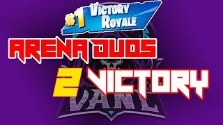 【FORTNITE】アリーナデュオ2連勝!! キャリーしキャリーされる！[VANC]