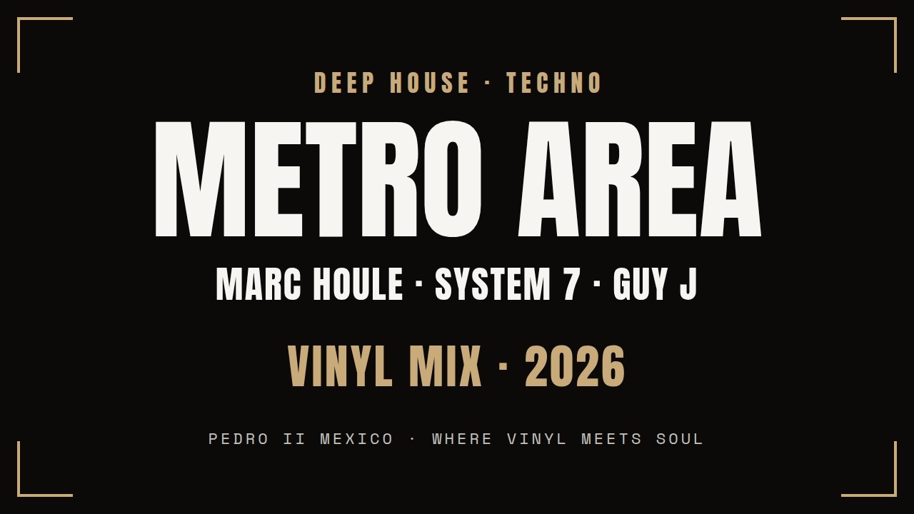 Deep House to Techno Vinyl Mix 2026 cover