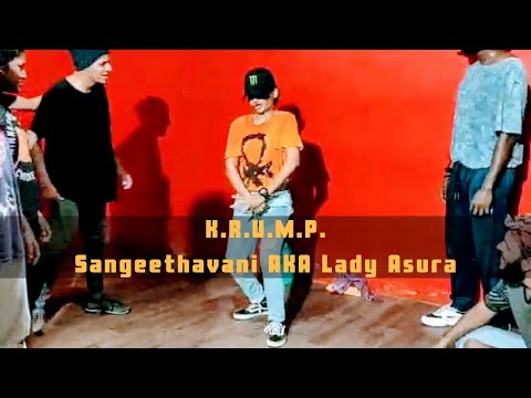 Krump showcase | Sangeethavani AKA Lady Asura | Regular class