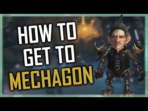 How to Get to and Start Mechagon Questline in 8.2 WoW