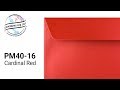 114x162 Cardinal Red Pearlescent Peel & Seal 120 Gsm Envelopes