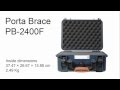 Porta Brace PB-2400 F Hard Case with Foam Interior