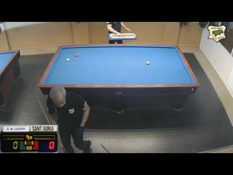 5ª JORNADA LIGA CATALANA 3 BANDAS PRIMERA DIVISION - SANT ADRIA VS LLEIDA