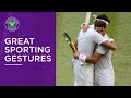 Wimbledon's Most Sporting Gestures
