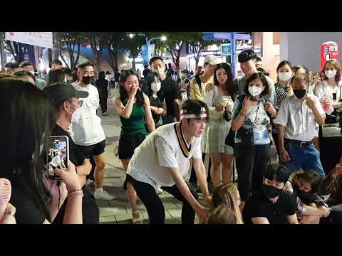 20220822 홍대 전 엠와이엠(MYM) 멤버 (Yu Kagawa 카가와 유-강신화) 합동버스킹 04 - SHAKE IT _ SISTAR