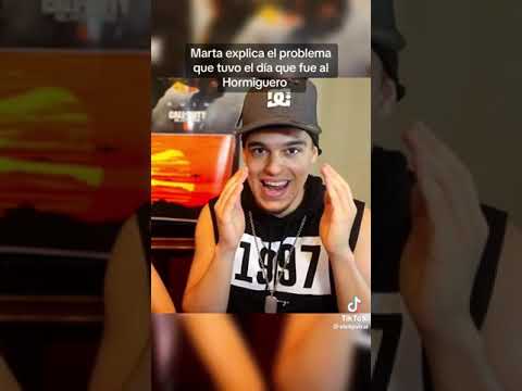 Marta Diaz habla de su experiencia en el hormiguero