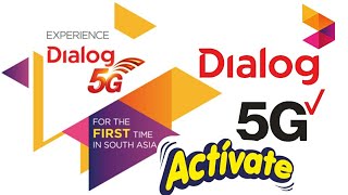 Dialog Sim 5G activation | how to activate dialog 5G | Dialog 5G Upgrade | Technology Tips & Tricks