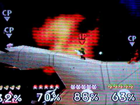 Super Smash Bros Link Vs Samus Vs Jigglypuff Vs Luigi